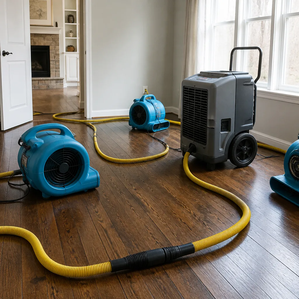 Water damage drying